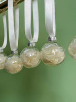 Load image into Gallery viewer, Hydrangea mini bauble set of 9
